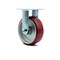 Service Caster 6 Inch Poly on Aluminum Wheel Rigid Caster with Roller Bearing SCC-30R620-PAR - alternate 1